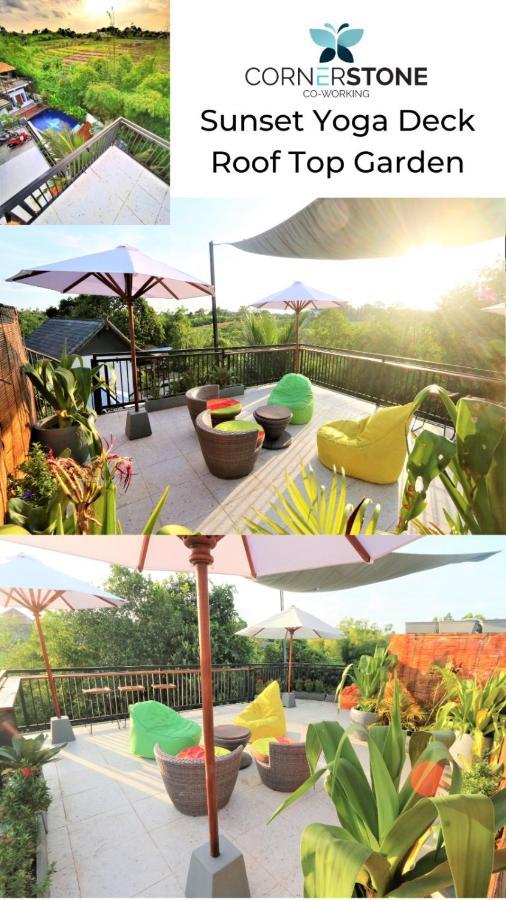Cornerstone Bali Coworking Hostel Canggu  Exterior photo