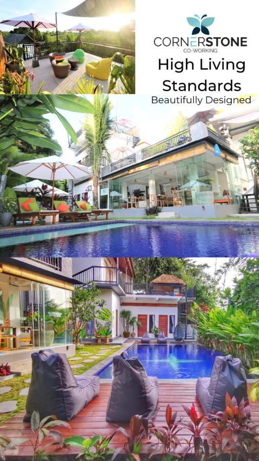 Cornerstone Bali Coworking Hostel Canggu  Exterior photo